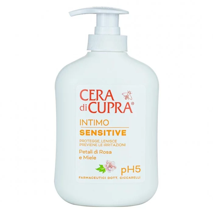 Засіб для інтимної гігієни делікатний Cera di Cupra Intimo Sensitive 200 мл
