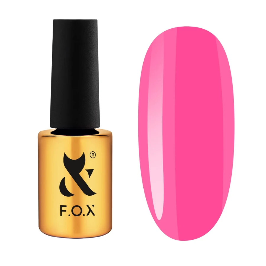 Рідкий акригель FOX Acryl Gel Bottle 024 фуксія, емаль 14 мл