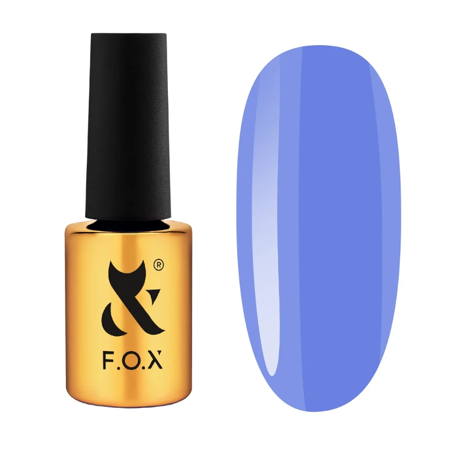 Рідкий акригель FOX Acryl Gel Bottle 027 небесно-блакитний, емаль 14 мл