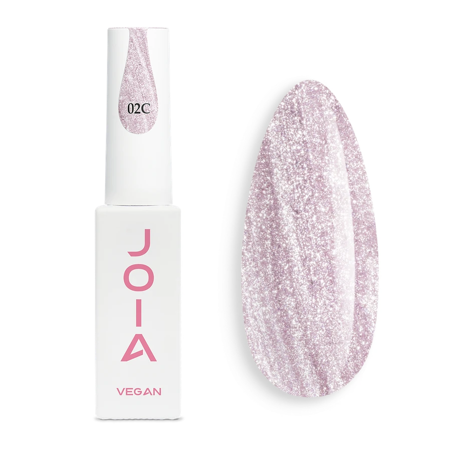 Гель-лак JOIA Vegan Cat Eye 02C Rose Quartz Dust 6 мл