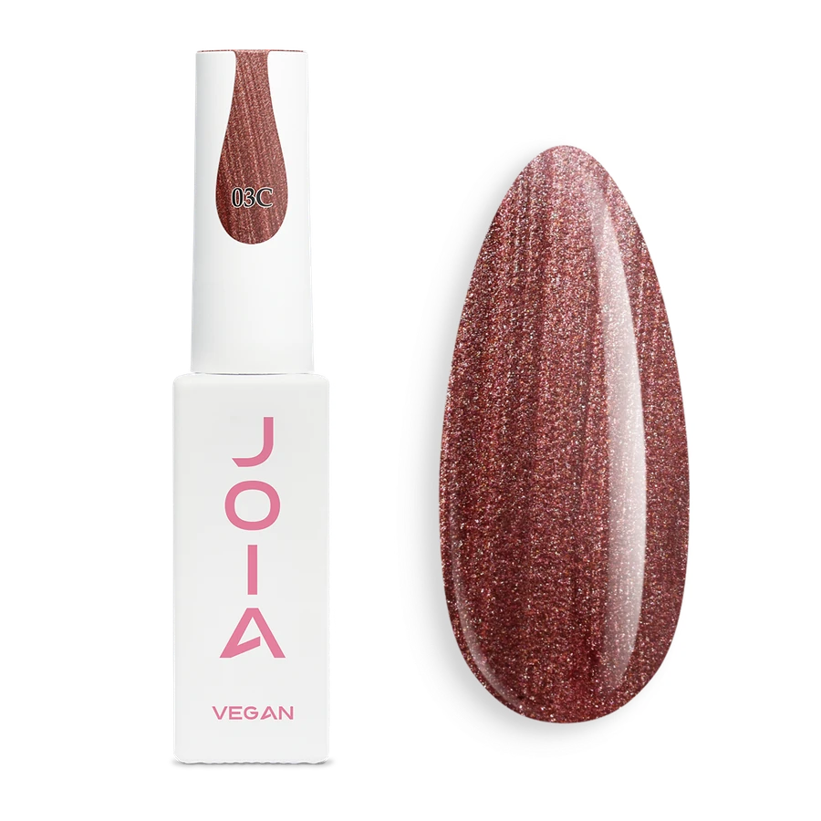 Гель-лак JOIA Vegan Cat Eye 03C Amber Flame 6 мл