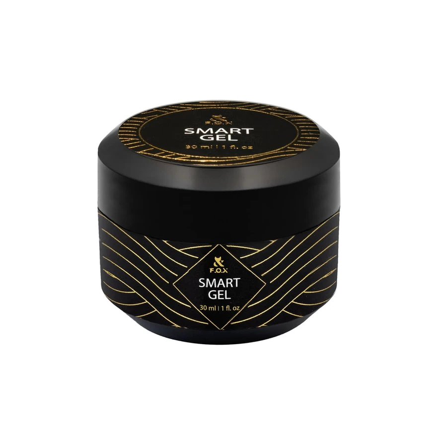 Гель для зміцнення натуральних нігтів FOX Smart Gel Clear прозорий 30 мл
