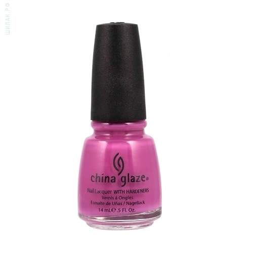 Лак China Glaze Nasty насичена фуксія, емаль 9,6 мл