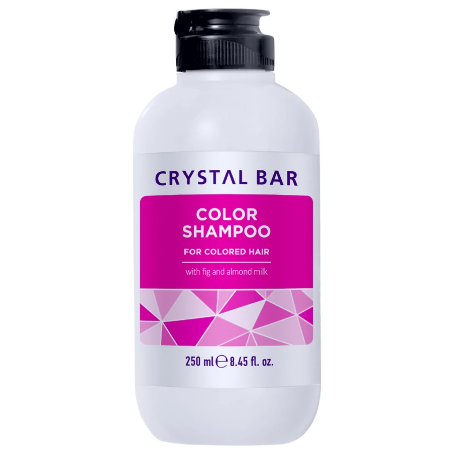 Шампунь для фарбованого волосся "Мигдаль та інжир" Unic Crystal Bar Color Shampoo for Colored Hair 250 мл