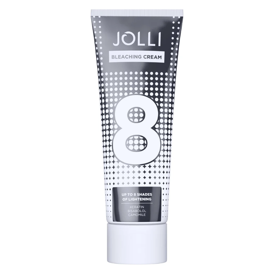 Крем для освітлення волосся JOLLI Bleaching Cream for Hair з кератином, бісабалолом та ромашкою 300 г