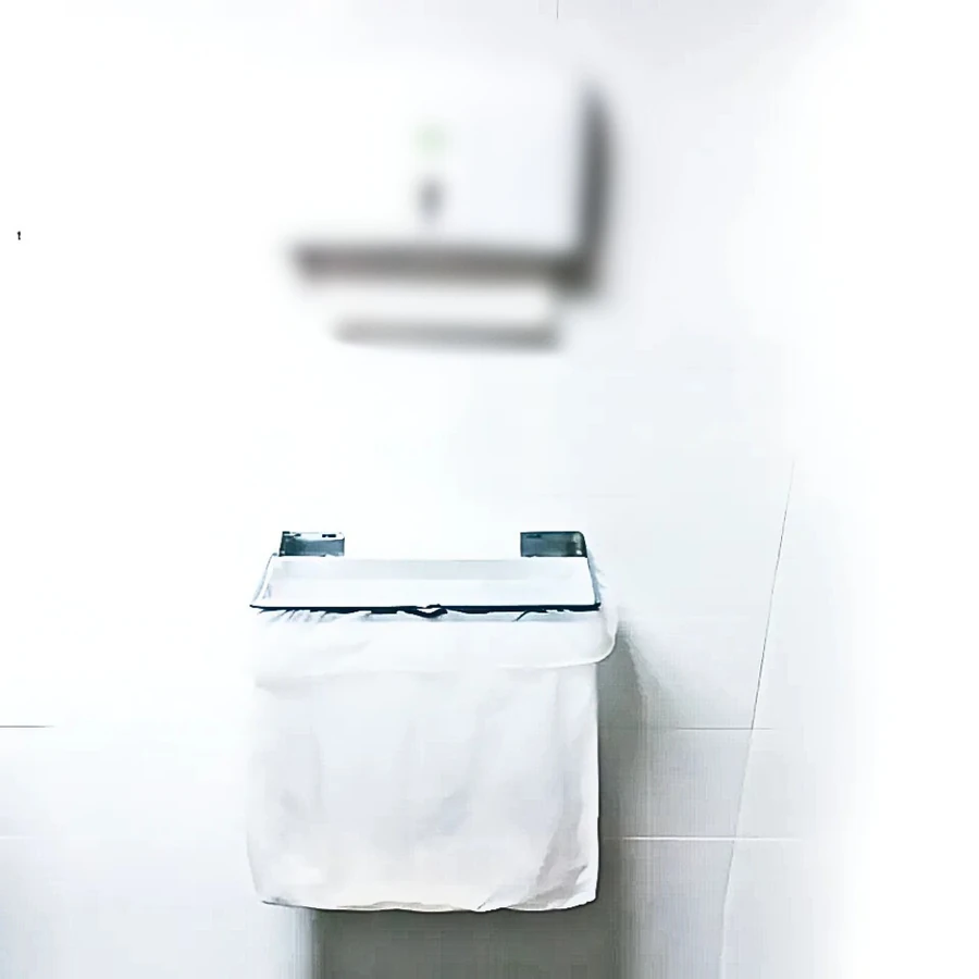 Тримач настінний Медклін Lysoform Garbage Holder White білий