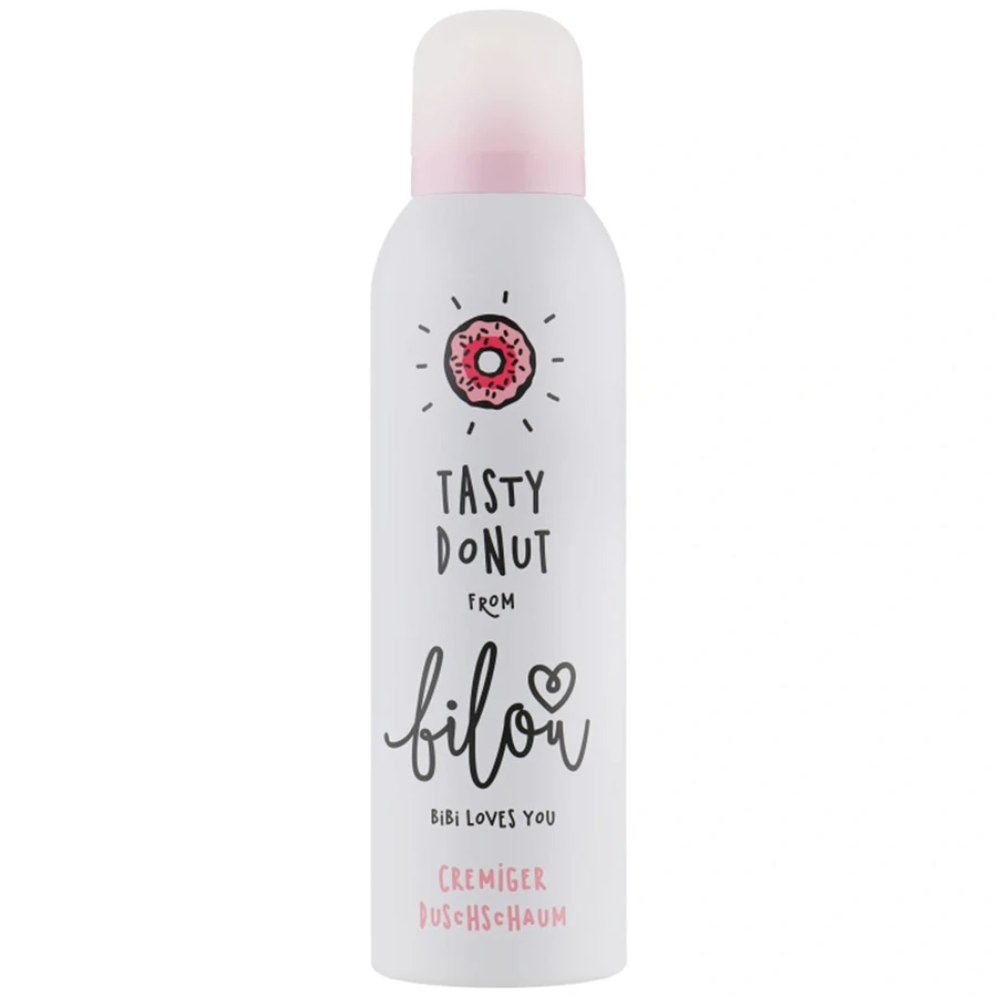 Пінка для душу Bilou Tasty Donut Shower Foam пончик з полуничною начинкою 200 мл