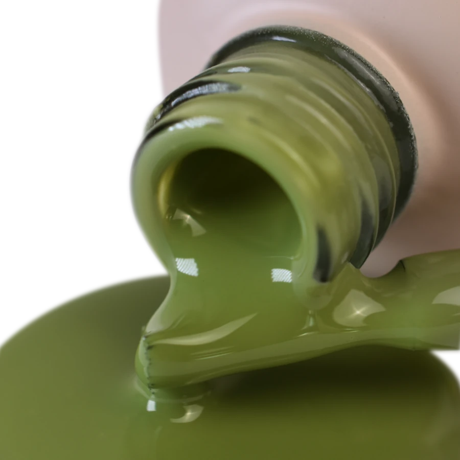 Гель-лак PNB 06L Quiet Olive оливково-зелений, емаль 8 мл