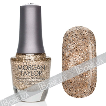 Лак Morgan Taylor Wheres My Crown? розкішний глибокий золотий з глітером 15 мл