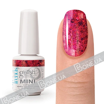 Гель-лак Harmony Gelish MINI Life Of The Party малинові блискітки 9 мл
