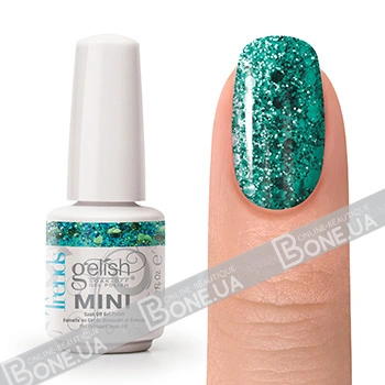 Гель-лак Harmony Gelish MINI Are You Feeling It? м`ятний із гліттером 9 мл