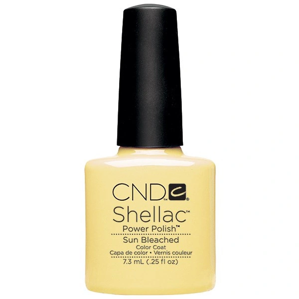 Гель-лак CND Shellac Sun Bleached молочно-жовтий, емаль 7,3 мл