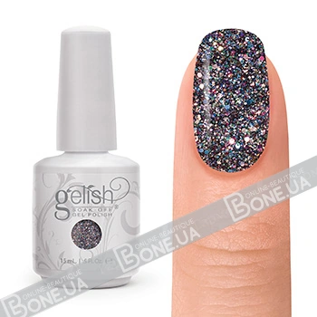 Гель-лак Harmony Gelish Sledding In Style щільні різнокольорові блискітки 15 мл