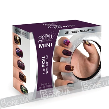 Набір для створення дизайну з фольгою Harmony Gelish MINI The Foil Nail Art Kit