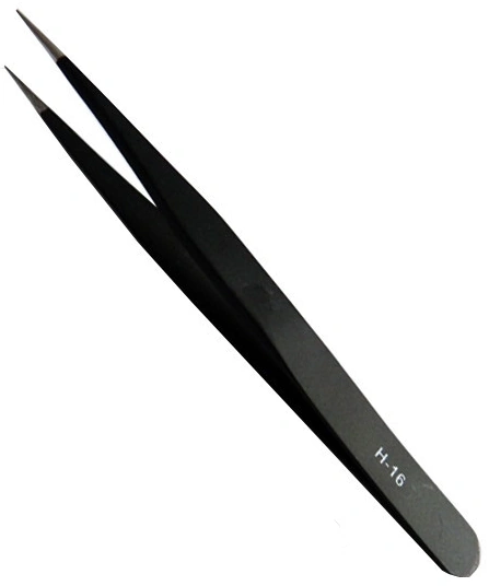 Пінцет прямий для нарощування вій YRE Straight Eyelash Tweezers