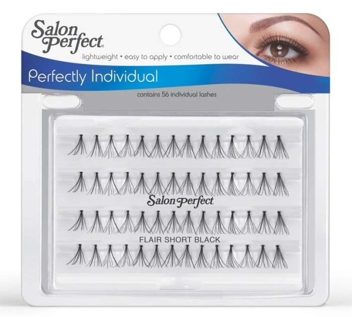 Пучкові вії чорні короткі Salon Perfect SP Individual Lash Short Black