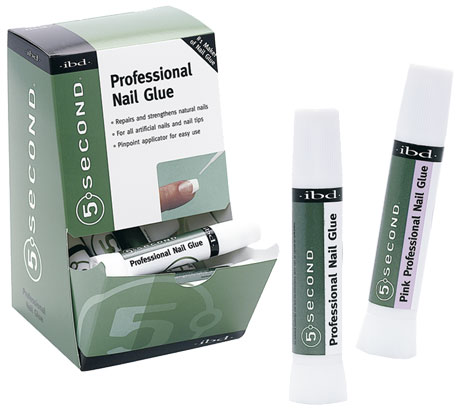 Прозорий клей із носиком IBD Professional Nail Glue 2 г