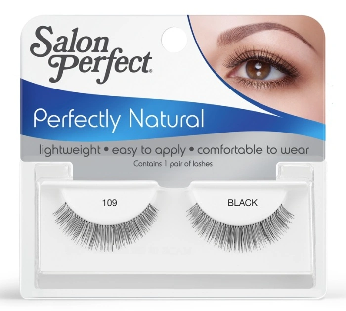 Вії на стрічці чорні №109 Salon Perfect SP Strip Lash Black №109