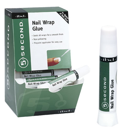 Клей з носиком для шовку/скловолокна IBD Nail Wrap Glue 2 г