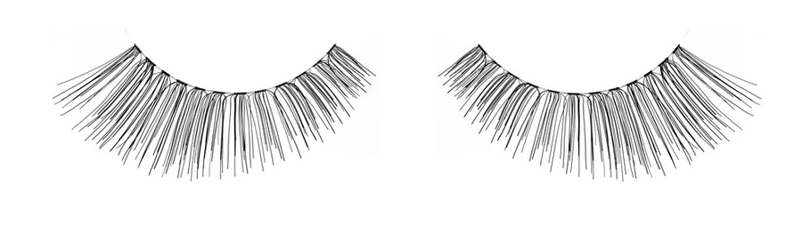 Вії на стрічці чорні №119 Salon Perfect SP Glamorous Strip Lash Black №119