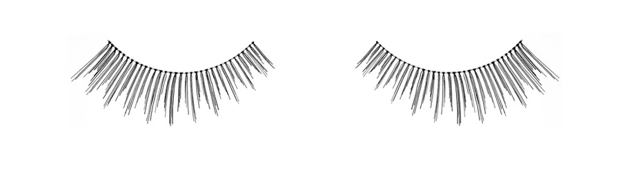 Вії на стрічці чорні №128 Salon Perfect SP Strip Lash Black №128