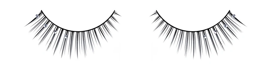Накладні вії на стрічці Ілюзія Salon Perfect SP DIVA Strip Lash Black Fancy