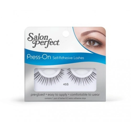Вії на стрічці чорні №45 Salon Perfect SP Strip Lash Black №45