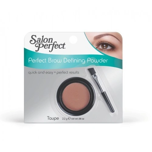 Тонувальна пудра для брів Salon Perfect SP Brow Powder Taupe сіро-коричневий