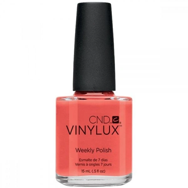 Лак CND VINYLUX 163 Desert Poppy кораловий з мікроблиском 15 мл