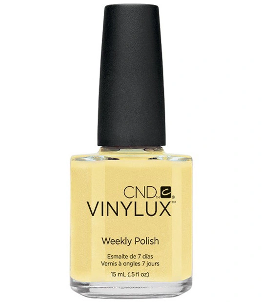 Лак CND VINYLUX 165 Sun Bleached кремово-жовтий, глянець 15 мл