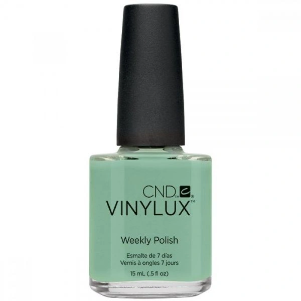 Лак CND VINYLUX 166 Mint Convertible світло-оливковий, глянець 15 мл