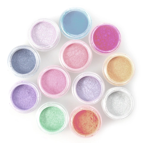 Набір рідкої слюди 12 шт YRE Mica Powder Pigment 12 in 1