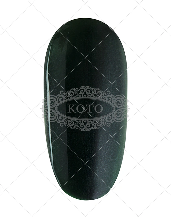 Гель-лак Koto Gel Polish 129 темно-зелений, емаль 10 мл