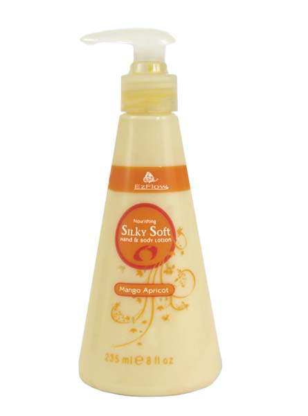 Крем-лосьйон для рук та тіла Манго та абрикос EzFlow Silky Soft Mango Apricot Lotion 235 мл