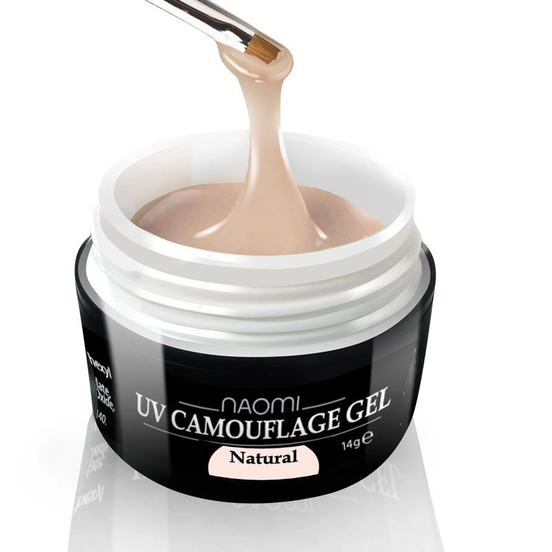 Будівельний камуфлюючий натуральний гель Naomi UV Gel Camouflage Natural 28 г