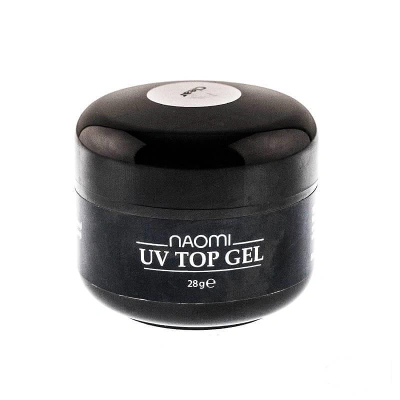 Завершальний топ-гель Naomi UV Top Gel Clear з липким шаром 28 г