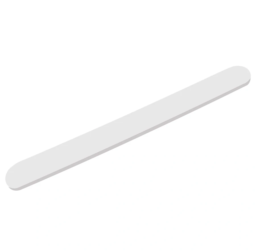 Пилка двостороння біла Naomi Board White 100/100 грит