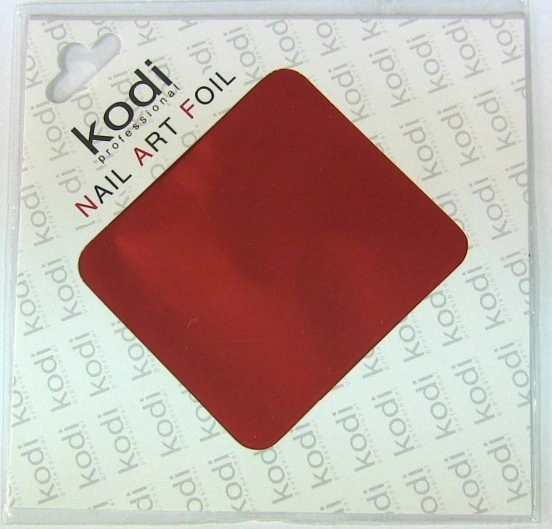 Фольга для лиття, колір Червоний Kodi Foil for molding Red