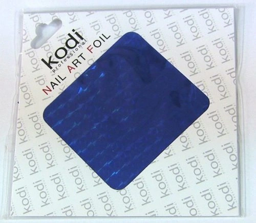 Фольга для лиття, колір голограма синя Kodi Foil for molding hologram blue