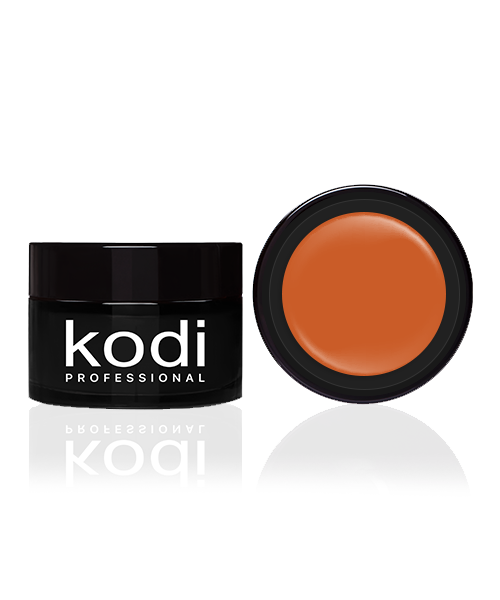 Гель-фарба без липкого шару Kodi Gel Paint №31 темно-жовтогарячий, емаль 4 мл