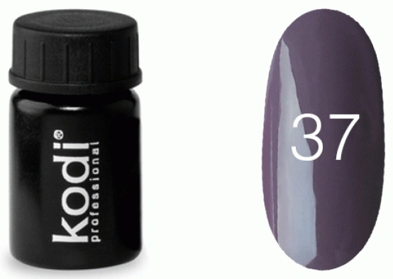 Гель-фарба без липкого шару Kodi Gel Paint №37 бузково-ліловий, емаль 4 мл