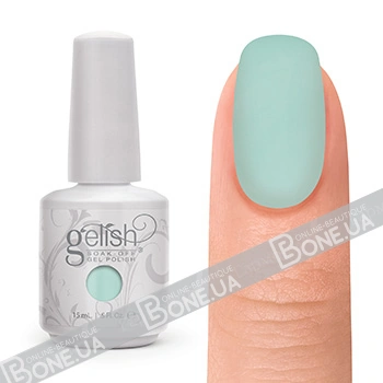 Гель-лак Harmony Gelish Kiss Me, Im A Prince ніжний бірюзово-блакитний, емаль 15 мл