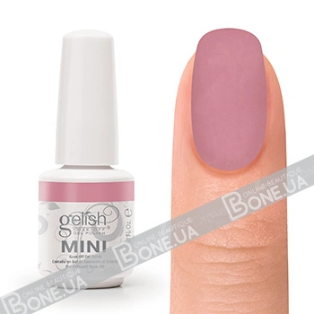 Гель-лак Harmony Gelish MINI Shes My Beauty пастельний димчасто-рожевий, емаль 9 мл