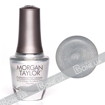 Лак Morgan Taylor Oh Snap, Its Silver сріблястий металік 15 мл