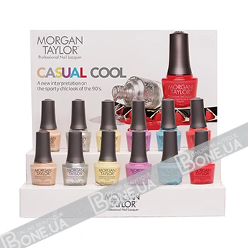 Настільний дисплей на 12 лаків Morgan Taylor Casual Cool Display 12 шт