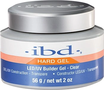 Прозорий гель, що конструює IBD LED/UV Builder Gel Clear 56 г