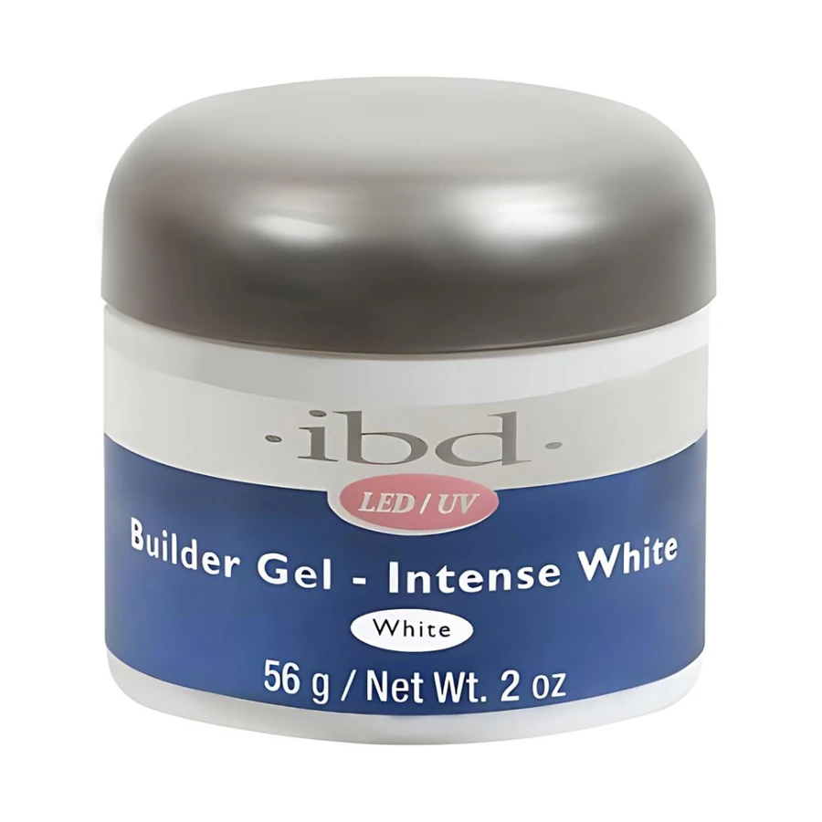 Конструюючий гель IBD LED/UV Builder Gel Intense White яскраво-білий 56 г