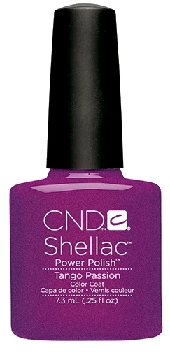 Гель-лак CND Shellac Tango Passion насичений фіолетовий із шиммером 7,3 мл
