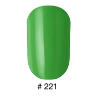 Лак Naomi One Coat 221 зелений, щільний, емаль 12 мл