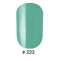 Лак Naomi One Coat 223 димчасто-зелений хакі, щільний, емаль 12 мл